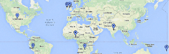 Full list of countries that Wherrelz serves - India,United States,United Kingdom,United Arab Emirates,Ireland,Peru,Fiji,Zambia,Nigeria
